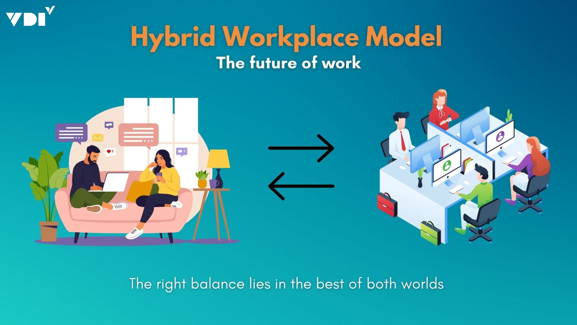 Tìm hiểu về Hybrid working  Mô hình làm việc của thời đại 40