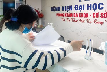 Nhân viên VDI khám sức khỏe tại bệnh viện Đại học Y Hà Nội