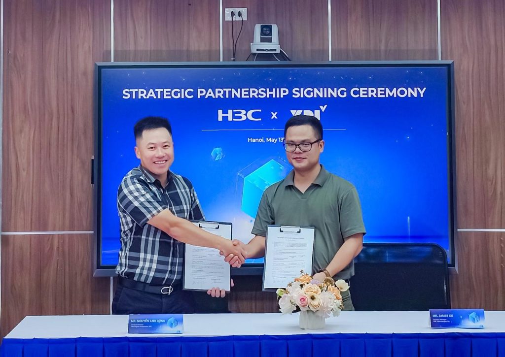 VDI ký hợp tác chiến lược với H3C