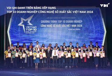 VDI đạt giải thưởng top 10 Doanh nghiệp Công nghệ số xuất sắc Việt Nam 2024