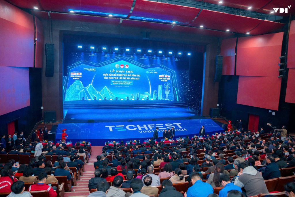 Hội trường tổ chức sự kiện Techfest