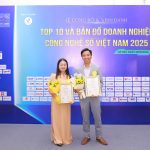 Đại diện VDI nhận giải thưởng Vietnam Top 10 Tech & Map 2025