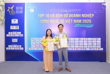 Đại diện VDI nhận giải thưởng Vietnam Top 10 Tech & Map 2025