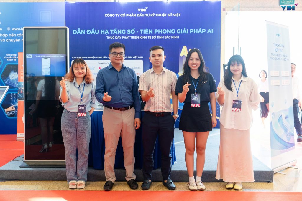 Gian hàng VDI tại Hội nghị "Ngày chuyển đổi số Bắc Ninh"