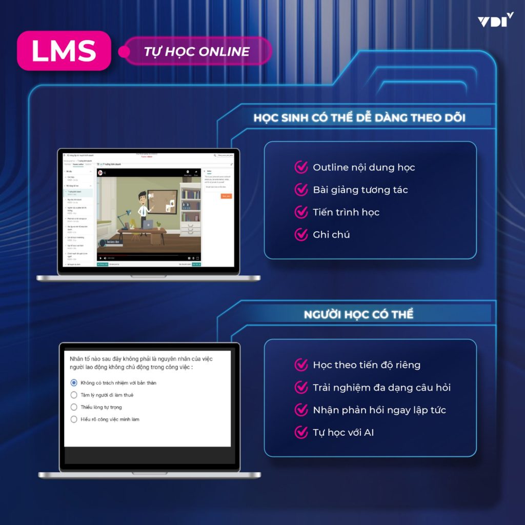 Module nền tảng học tập thích ứng VDI