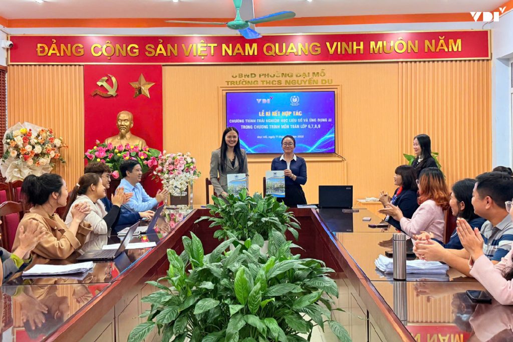 VDI ký kết hợp tác với đơn vị giáo dục